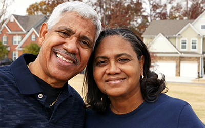 Elderly couple