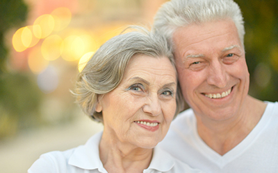 Elderly couple